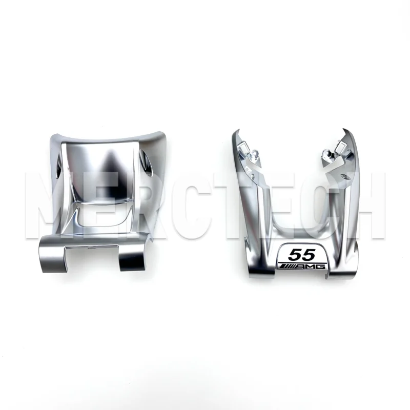 amg edition 55 lenkradblende chrom original mercedes amg logo neu emblem