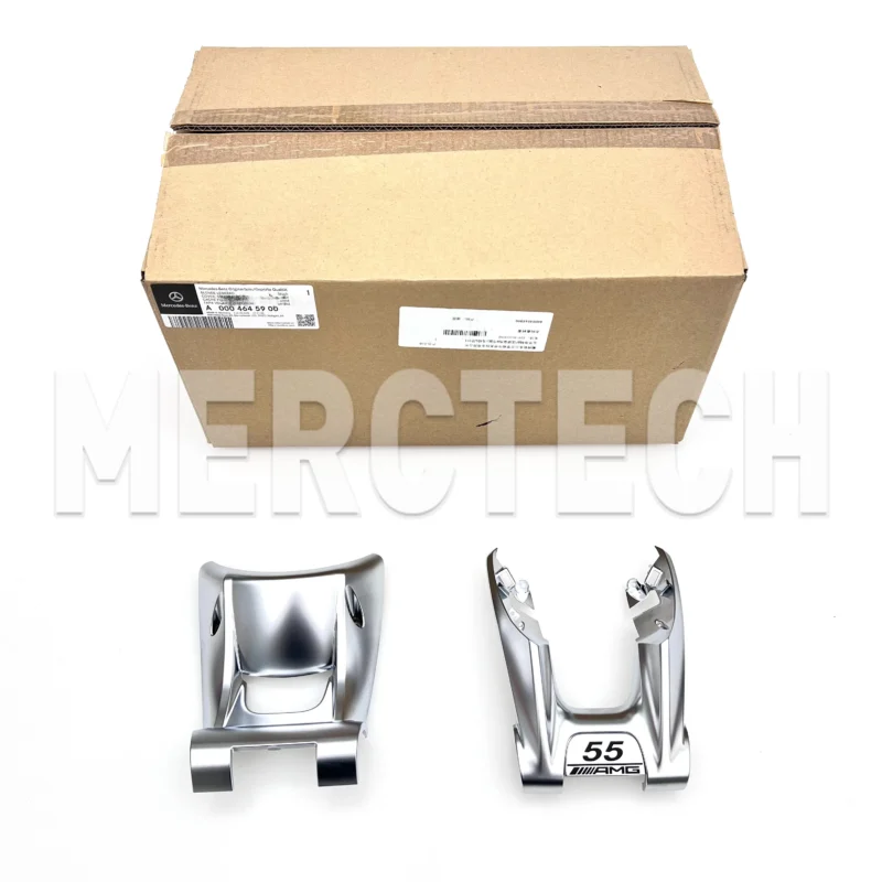 amg edition 55 lenkradblende chrom original mercedes amg logo neu emblem