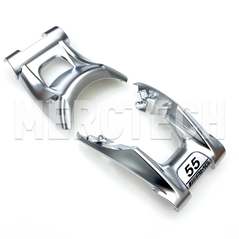 amg edition 55 lenkradblende chrom original mercedes amg logo neu emblem