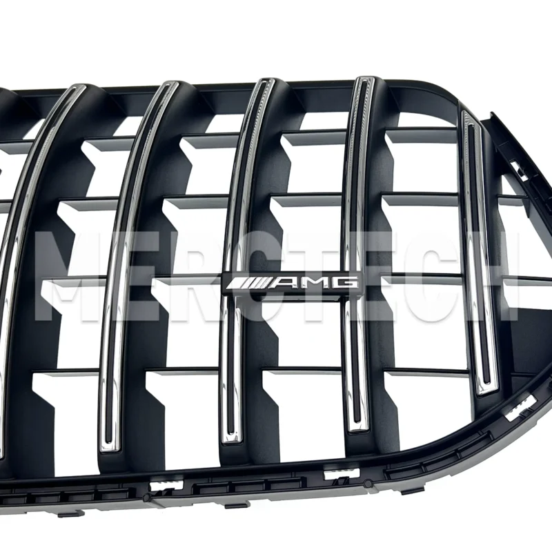 c63 amg front bumper aero splitter and flaps kit w206 / s206 genuine mercedes amg #2