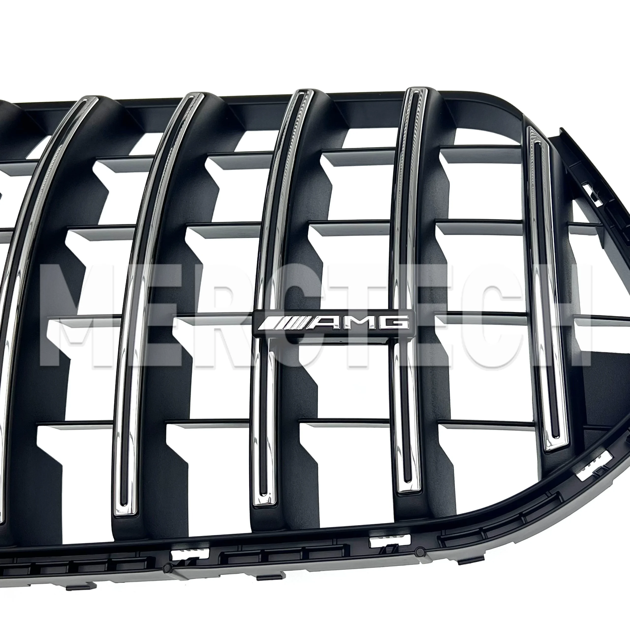 c63 amg front bumper aero splitter and flaps kit w206 / s206 genuine mercedes amg #2