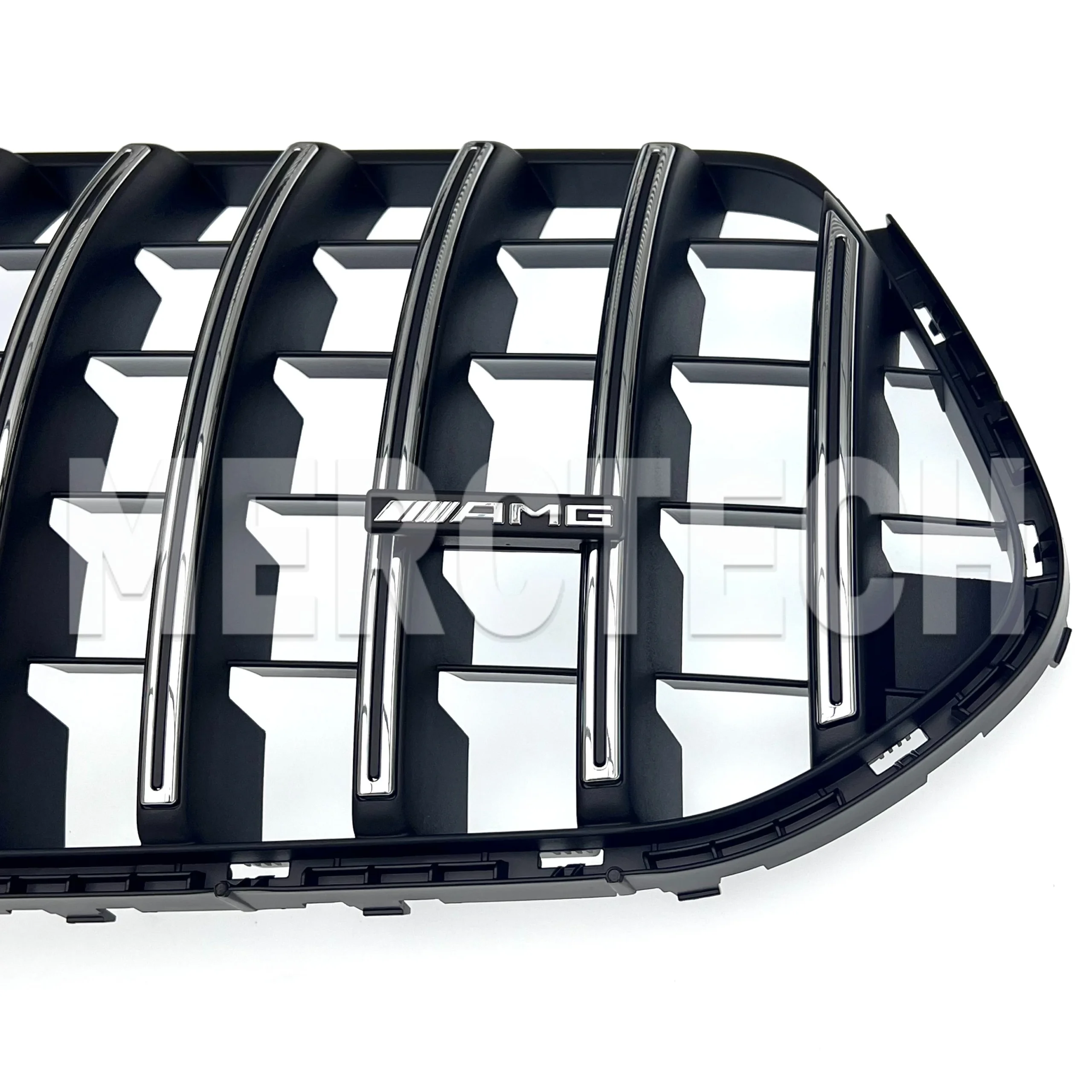 c63 amg front bumper aero splitter and flaps kit w206 / s206 genuine mercedes amg #2