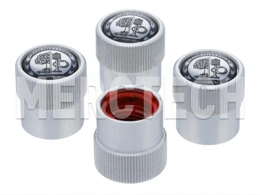 original mercedes benz amg ventilzierkappen ventilkappen satz schwarz b66472004