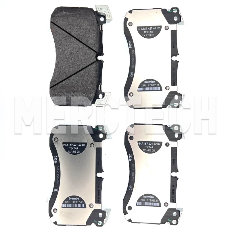 original mercedes benz gls gle coupe w167 x167 c167 front wheel ts ceramic disc brake pads a004201406