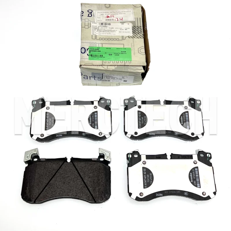 original mercedes benz gls gle coupe w167 x167 c167 front wheel ts ceramic disc brake pads a004201406
