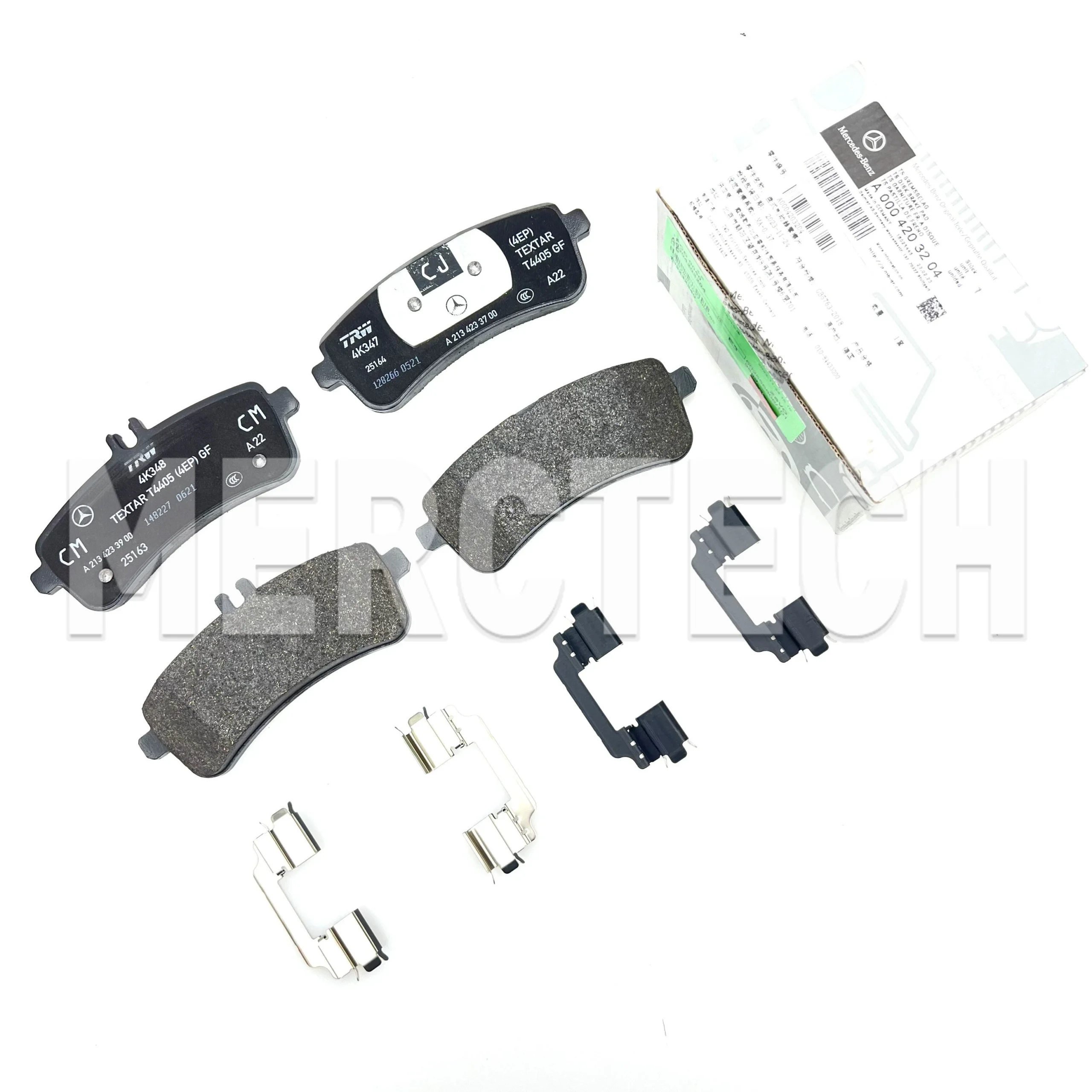 mercedes benz e200 w213 series rear brake pads a0004203204 oem & new