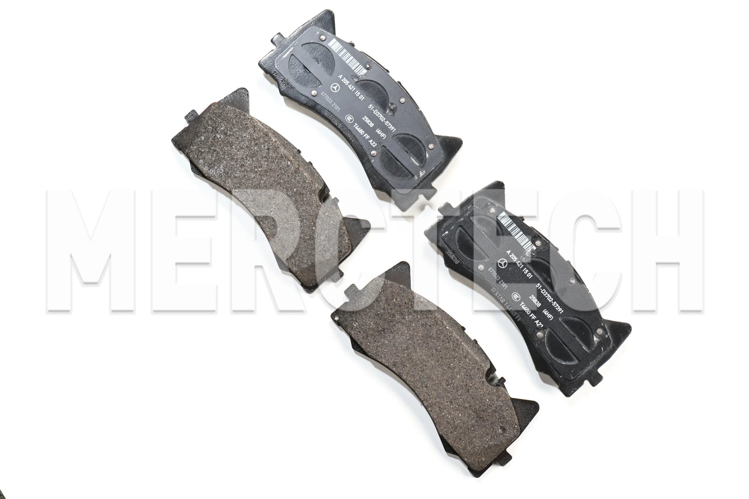 brake pads front wheel, suitable for 2015 2021 model amg gt (c190) (c205), original new a004205004