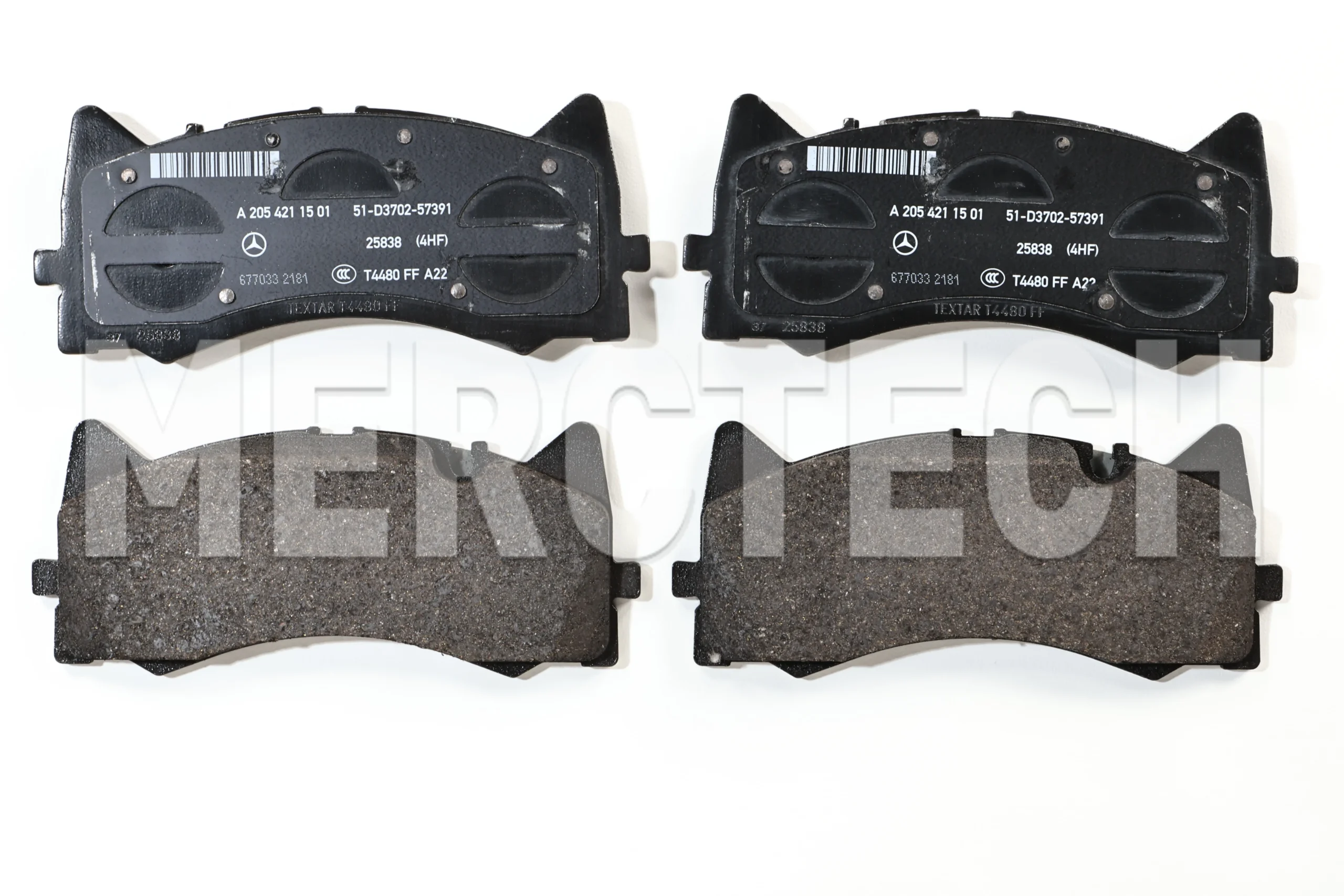 brake pads front wheel, suitable for 2015 2021 model amg gt (c190) (c205), original new a004205004