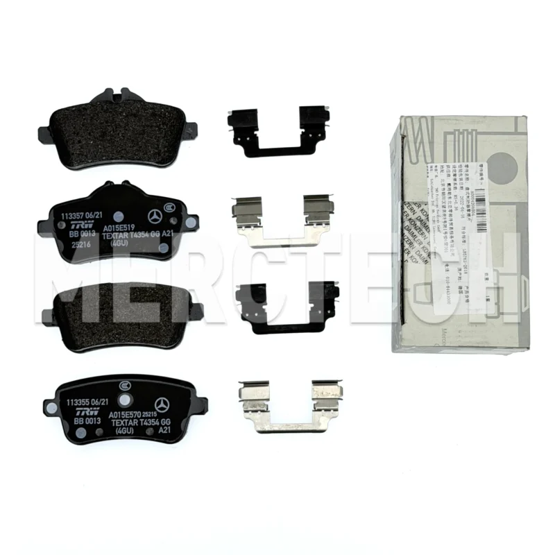 a0004206504 pastiglie freno posteriori originali mercedes gle amg 43, gle 63s gls c166 c292