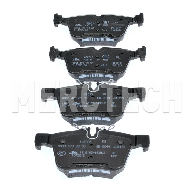 new mercedes benz c w205 w253 glc rear brake pads set a0004208603 original