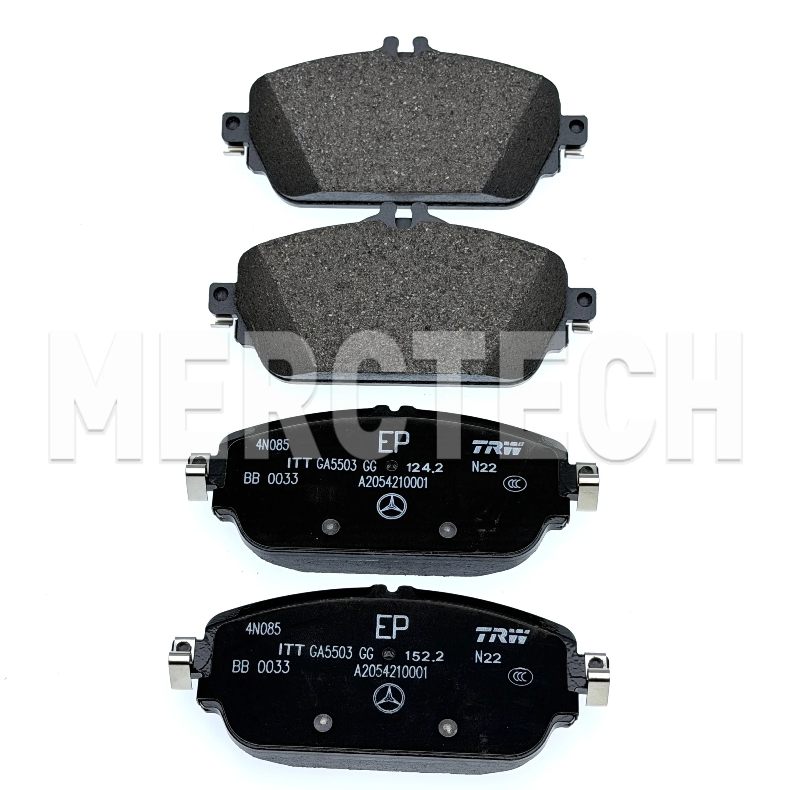 front brake pad set genuine mercedes w205/w213/w238 a0004208903