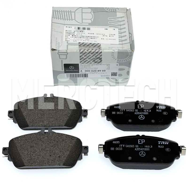 front brake pad set genuine mercedes w205/w213/w238 a0004208903