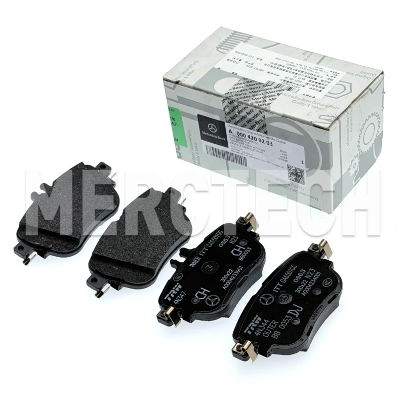 new mercedes benz e w213 rear brake pad set a0004209203 original