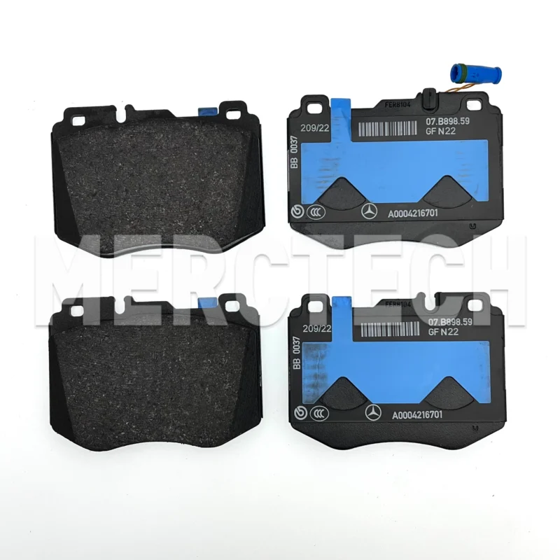 mercedes benz c w205 vorderradbremsblock set a0004209603 neue echt