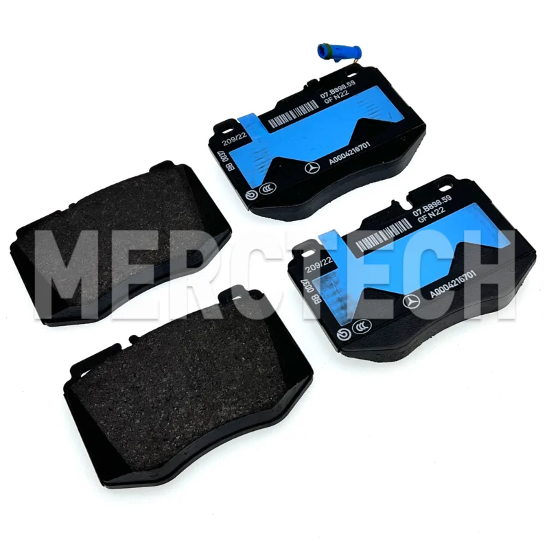 mercedes benz c w205 vorderradbremsblock set a0004209603 neue echt