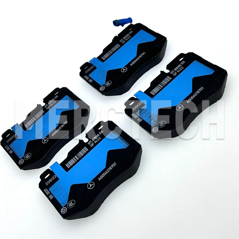 mercedes benz c w205 vorderradbremsblock set a0004209603 neue echt