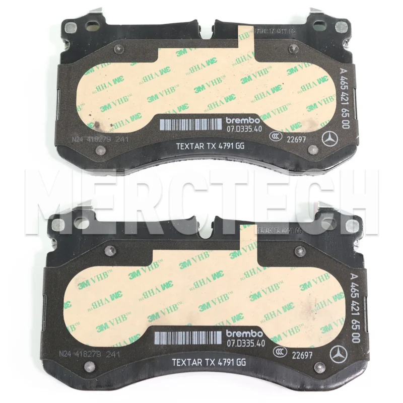 new mercedes benz g w463 amg front wheel brake pads part number a0004205002 original genuine universal numbera0004201906 a0004204603 a0004205002