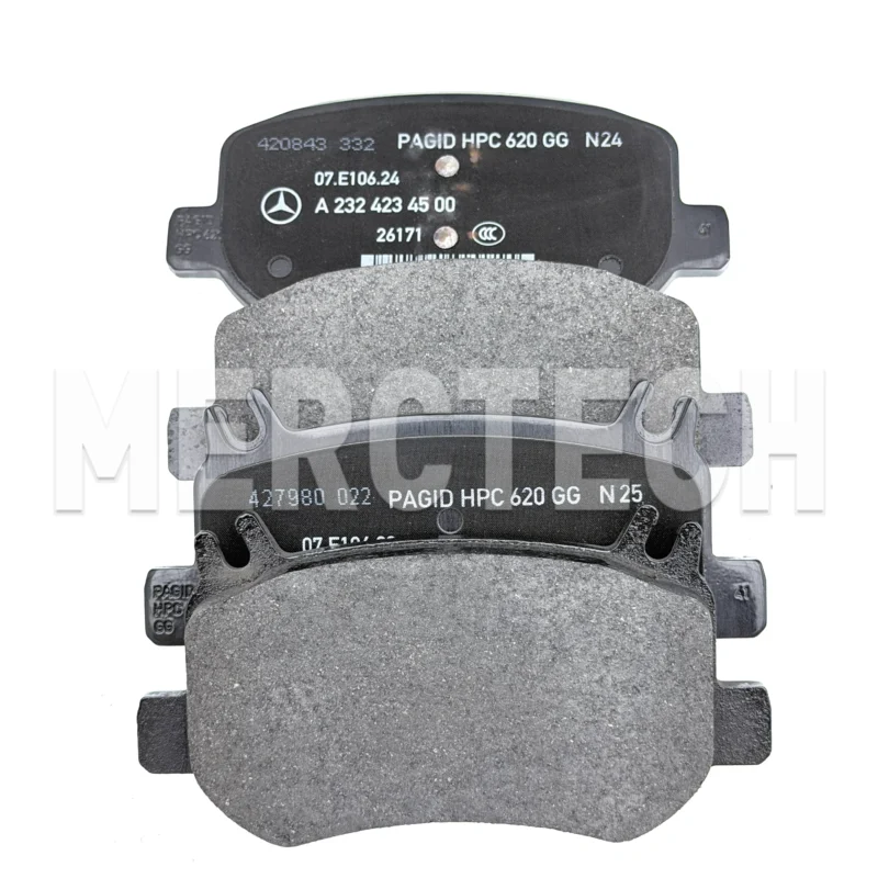 new mercedes benz gt63s c192 sl63s c232 ceramic rear brake pads a000436701 original genuine