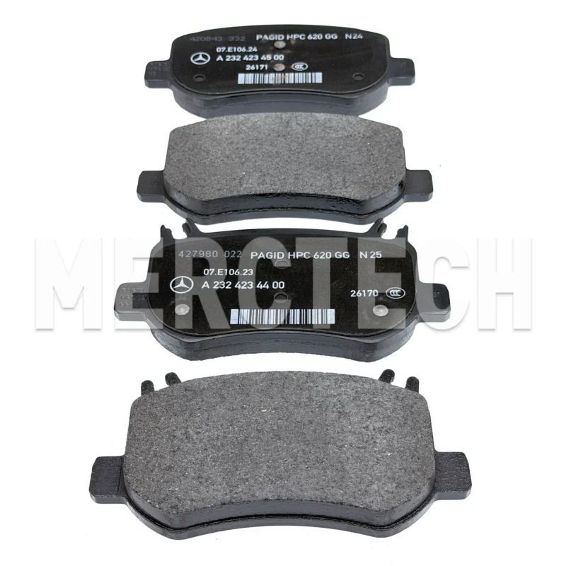 new mercedes benz gt63s c192 sl63s c232 ceramic rear brake pads a000436701 original genuine
