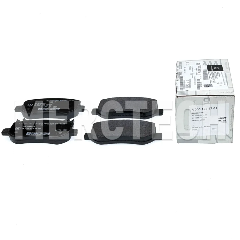 new mercedes benz gt63s c192 sl63s c232 ceramic rear brake pads a000436701 original genuine