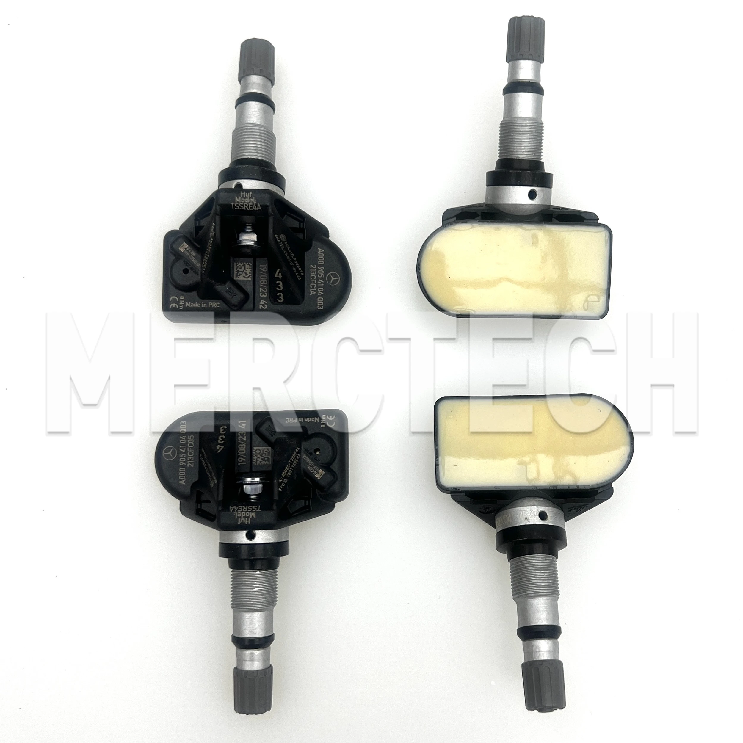 4 pcs genuine oem tpms tire pressure sensors a0009054104 for mercedes benz