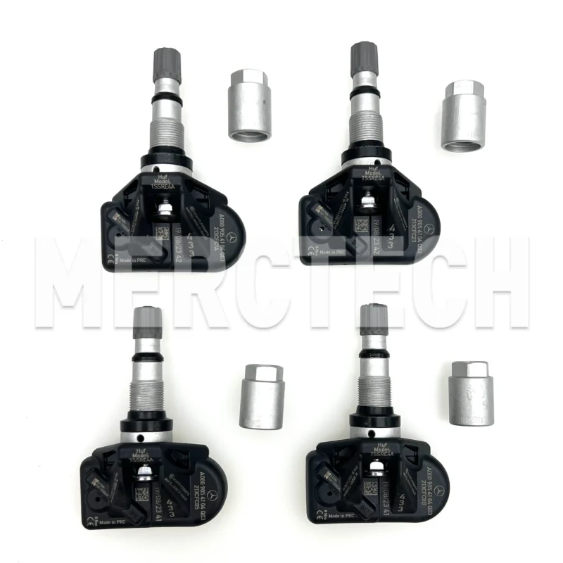 4 pcs genuine oem tpms tire pressure sensors a0009054104 for mercedes benz