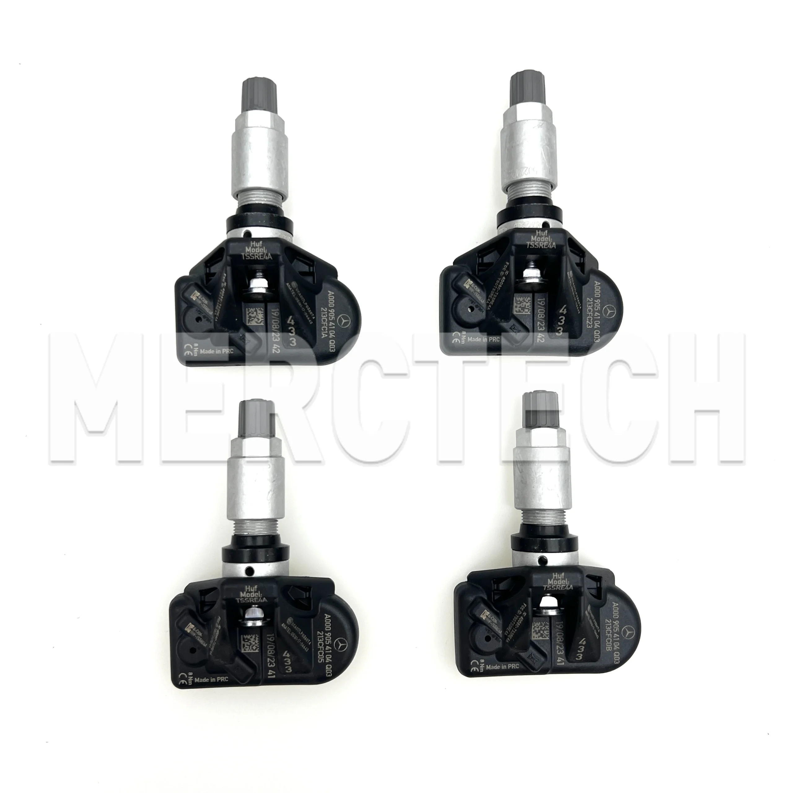 4 pcs genuine oem tpms tire pressure sensors a0009054104 for mercedes benz