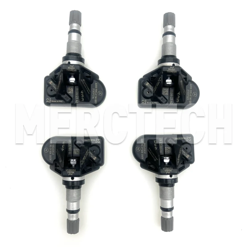 4 pcs genuine oem tpms tire pressure sensors a0009054104 for mercedes benz