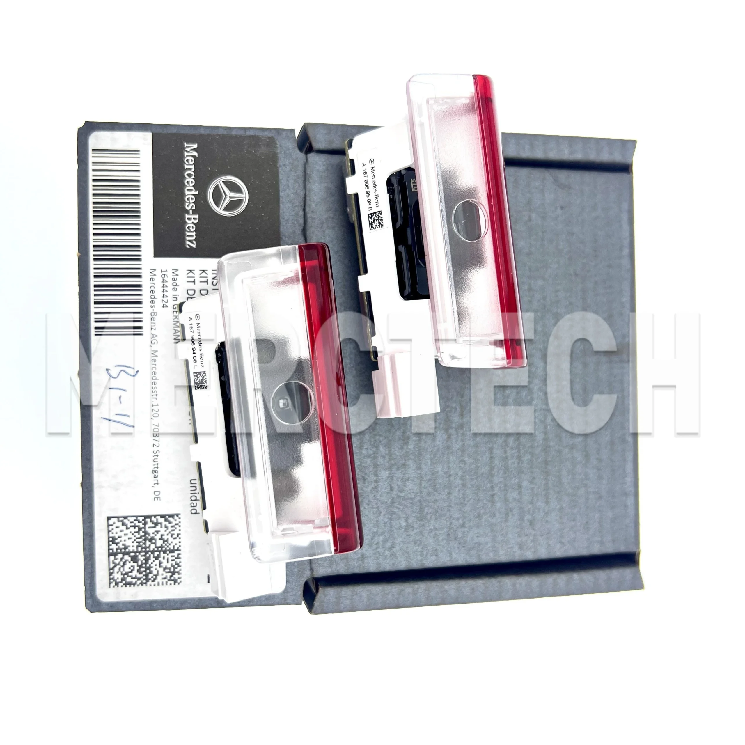 mercedes benz gle w167 w463 465 g63 g500 door projector instl. parts kit a1678205303 new genuine