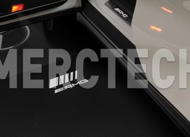 mercedes benz gle w167 w463 465 g63 g500 door projector instl. parts kit a1678205303 new genuine