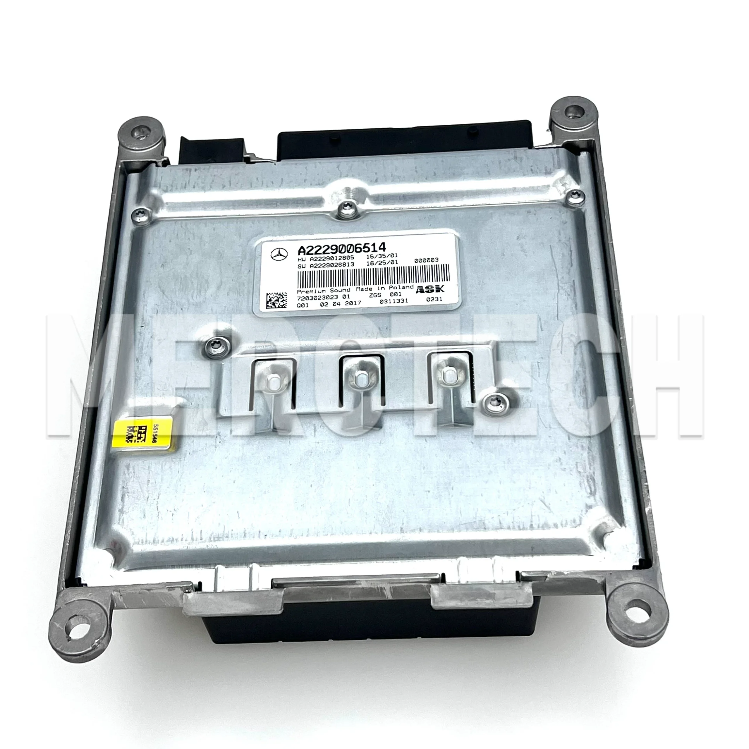 mercedes w222 w205 w253 burmester amplifier premium sound amplifier a2229006514