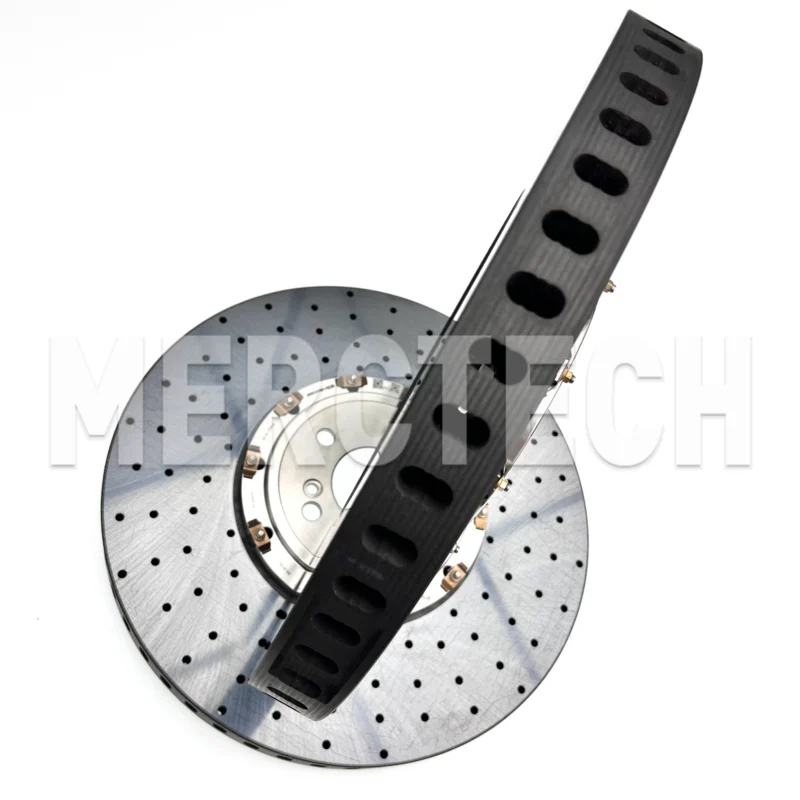 mercedes amg glc w254 carbon fiber ceramic brake caliper disc braking system a2544213200