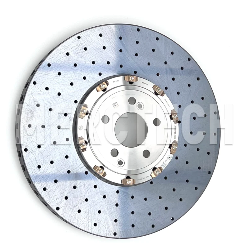 mercedes amg glc w254 carbon fiber ceramic brake caliper disc braking system a2544213200