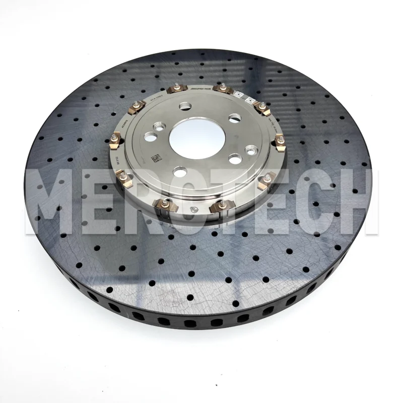 mercedes amg glc w254 carbon fiber ceramic brake caliper disc braking system a2544213200