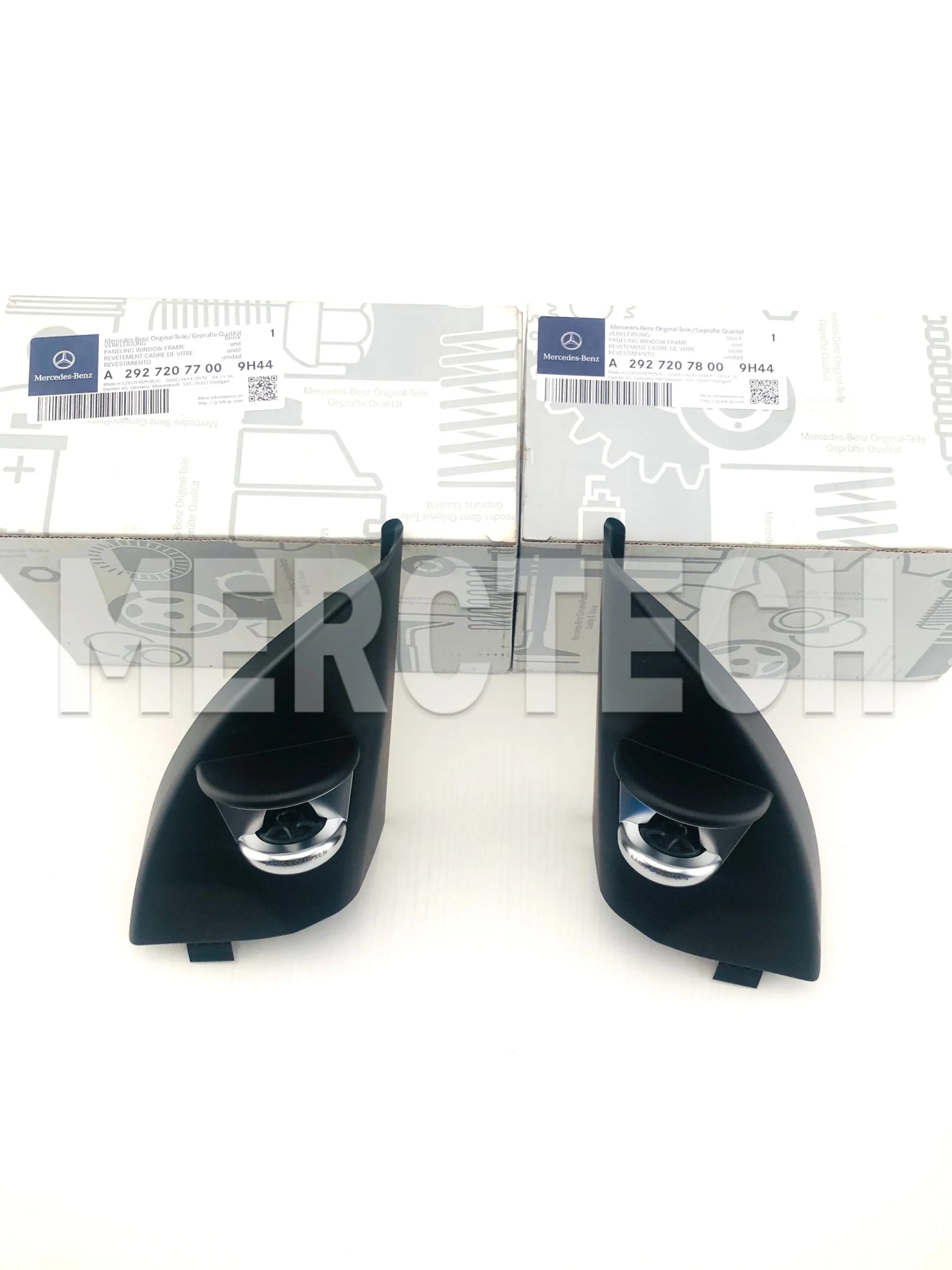 oem mercedes benz gle gle coupe w166 w292 high end audio system b&o high frequency a2927207700; a2927207800