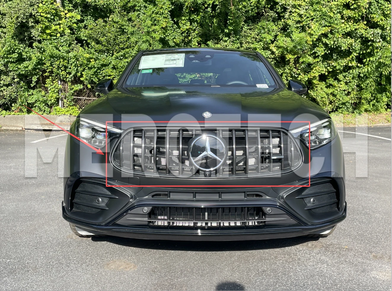 mercedes benz glc x254 rejilla del radiador a2548806903 2022 319913332 nuevo