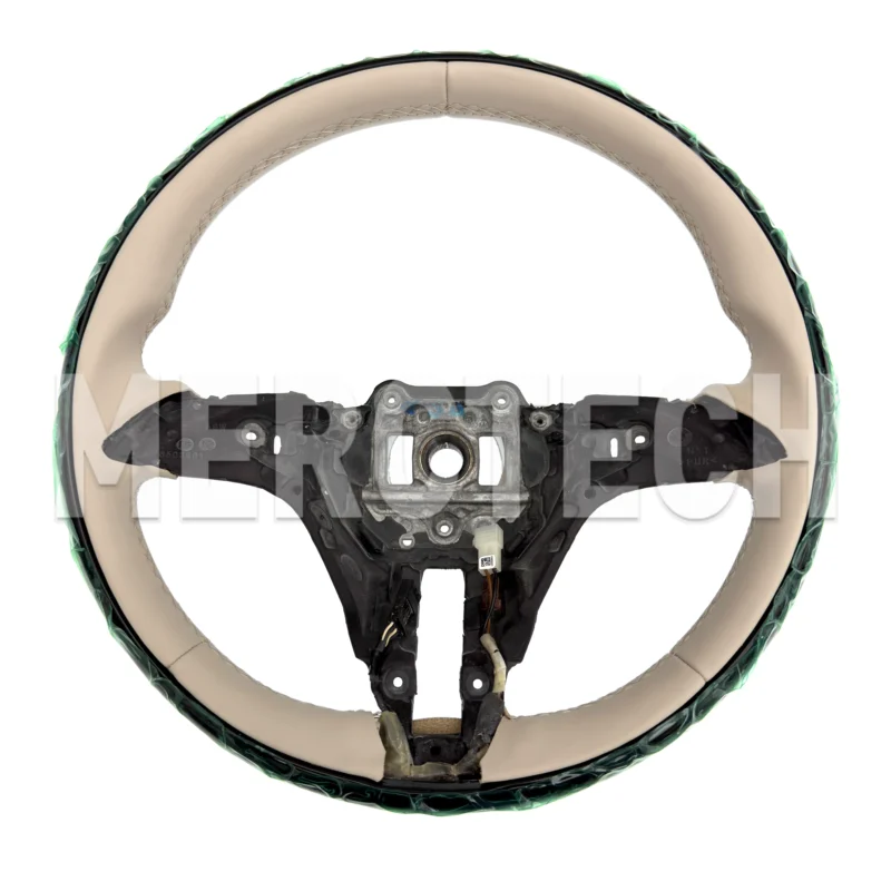 mercedes benz steering wheel, part number 0994607407 8u00 with heated hand gesture function amplifier plug original oem for s w223 gls w167 e w214