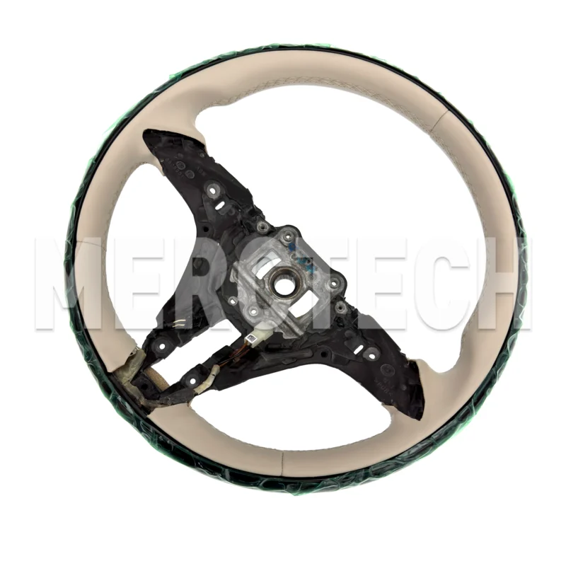 mercedes benz steering wheel, part number 0994607407 8u00 with heated hand gesture function amplifier plug original oem for s w223 gls w167 e w214