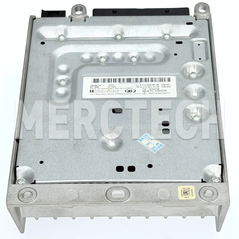 mercedes benz w212 e class harman becker audio amplifier a2129008208
