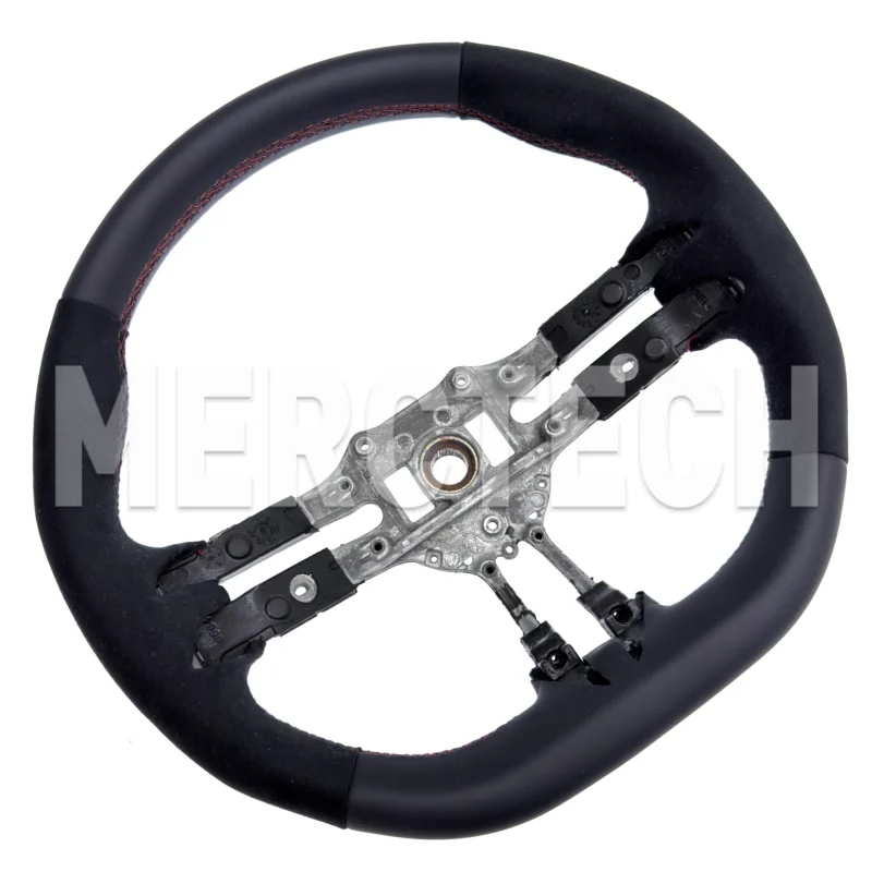 mercedes benz a w177 sports steering wheel a0994609908 3d16 dragonfly red stitched wheel