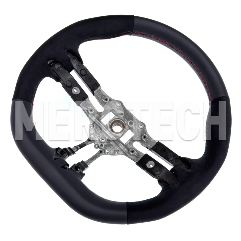 mercedes benz a w177 sports steering wheel a0994609908 3d16 dragonfly red stitched wheel