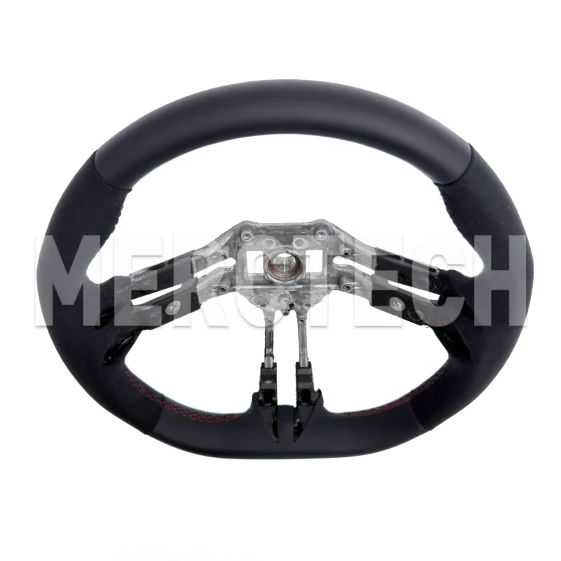 mercedes benz a w177 sports steering wheel a0994609908 3d16 dragonfly red stitched wheel