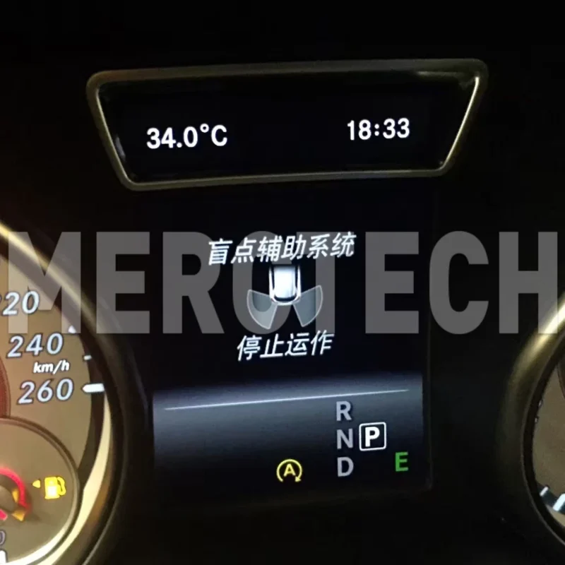 mercedes benz original factoryw176 w117 v117 cla a active blind spot assist system