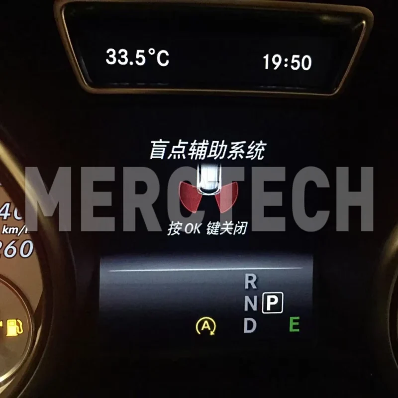 mercedes benz original factoryw176 w117 v117 cla a active blind spot assist system