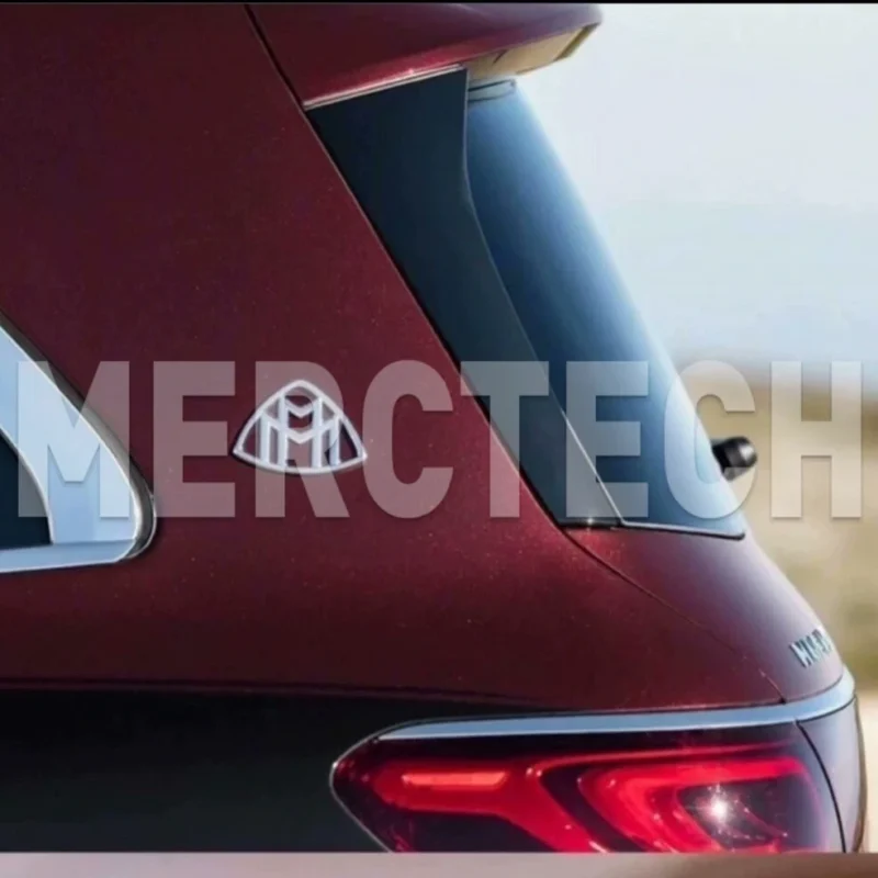 new mercedes benz maybach x167 gls badge/logo rear fender plate sign a1678177600
