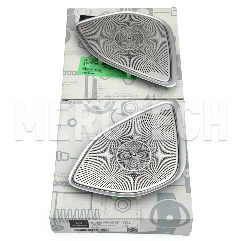 mercedes benz eqs w297 berlin midrange speaker cover right rear door a2977372000 2c41