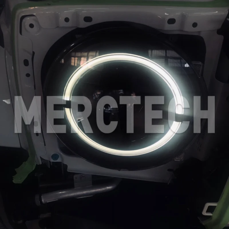 mercedes benz g class left headlight 18 25 original hella with mercedes number a463906710