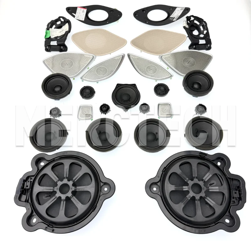 mercedes benz eqs complete berlin sound system w297 a2238201500,a2238207500,a2978202301,a2975453000,a2975453100,a2979004805,a2977275900,a2977276000,a2977274700,a2977274800,a2977372000,a2977371900,a2976951100,a2976951200,a2976951400,a2976951300,a2238203001,a2238203203