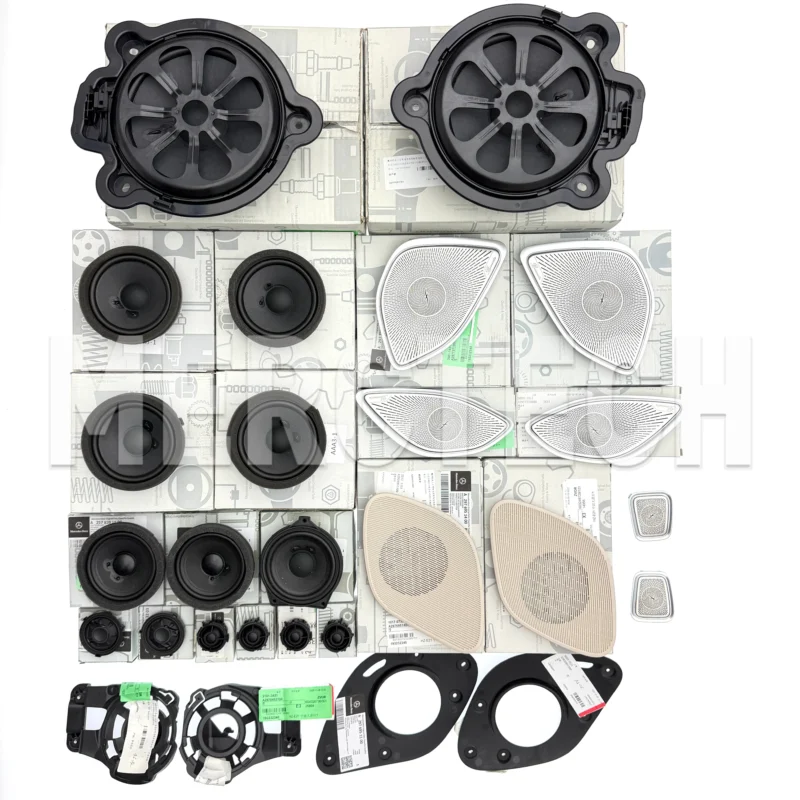 mercedes benz eqs complete berlin sound system w297 a2238201500,a2238207500,a2978202301,a2975453000,a2975453100,a2979004805,a2977275900,a2977276000,a2977274700,a2977274800,a2977372000,a2977371900,a2976951100,a2976951200,a2976951400,a2976951300,a2238203001,a2238203203