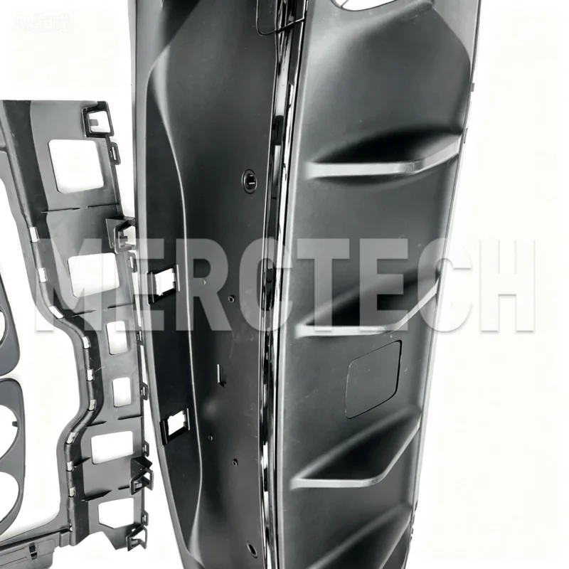 mercedes benz gle coupe c167 gle53 coupe 43 rear diffuser lip edge with exhaust tail p